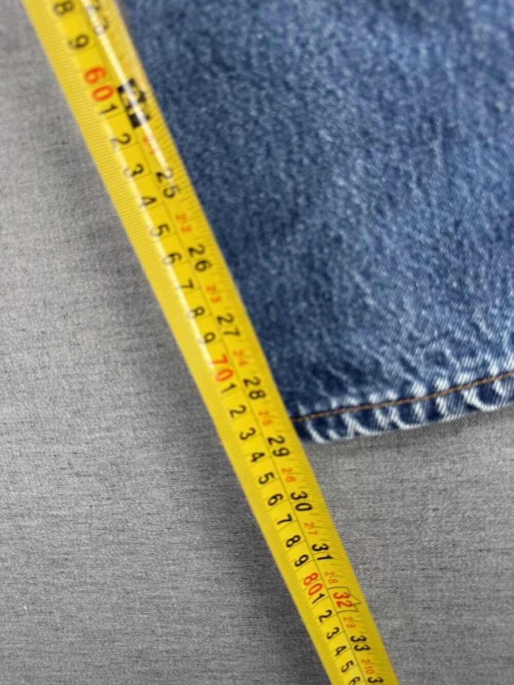 Vtg Levi's 501xx Blue Jeans Mens 32x34 USA Made 501-0000 1998 Denim Pants Y2K